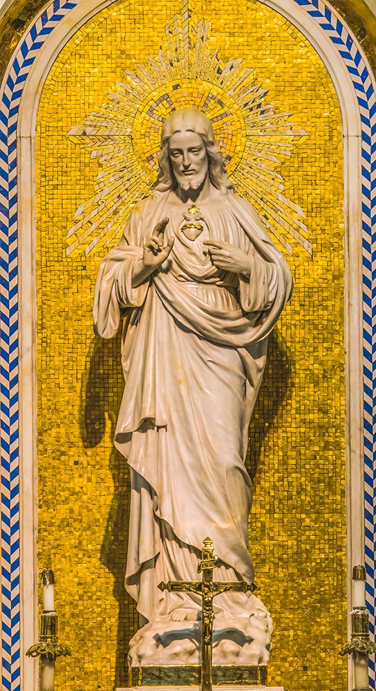 Gesu Church-Miami-Florida. Founded in 1898 oldest Catholic church in South Florida.